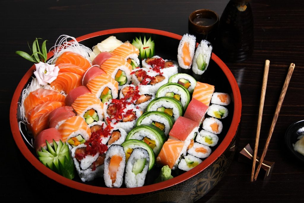 sushi, fish, food, rice, japanese, nature, tuna, sashimi